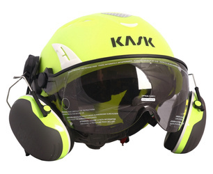 Zestaw kask Superplasma AQ HI-VIZ z szybką