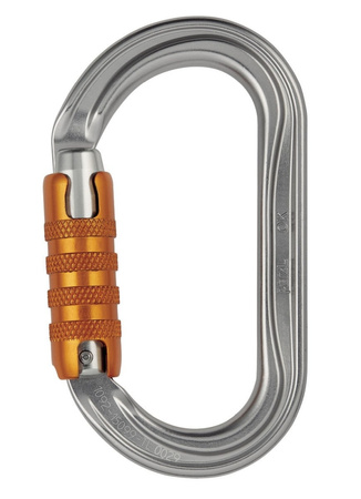 Karabinek Petzl OK Triact srebrny