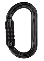 Karabinek Petzl OK Triact czarny