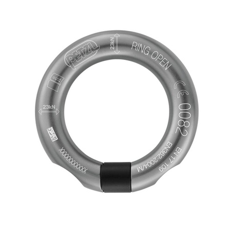 Petzl Ring Open - antracyt